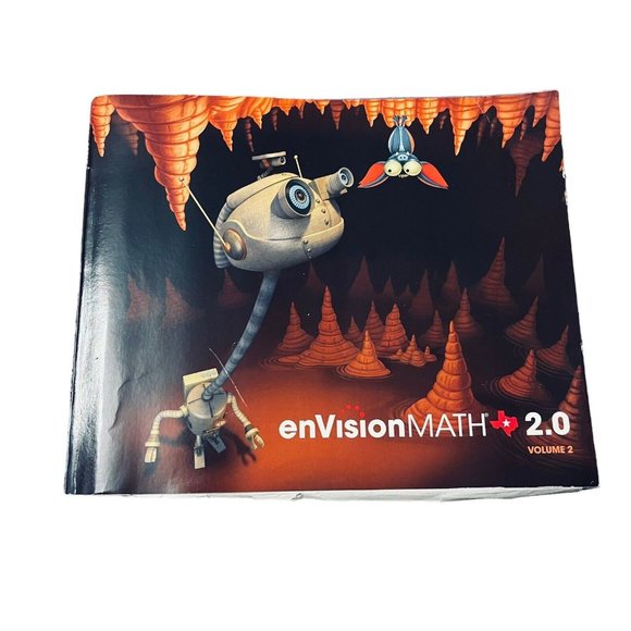 enVisionMATH 2.0 Vol 2 Student Workbook 2nd Grade Savvas Texas Elementary READ - Picture 1 of 8